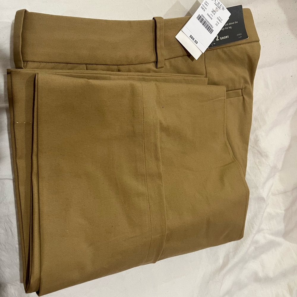J. Crew Tan Chinos Classic Khaki Pants